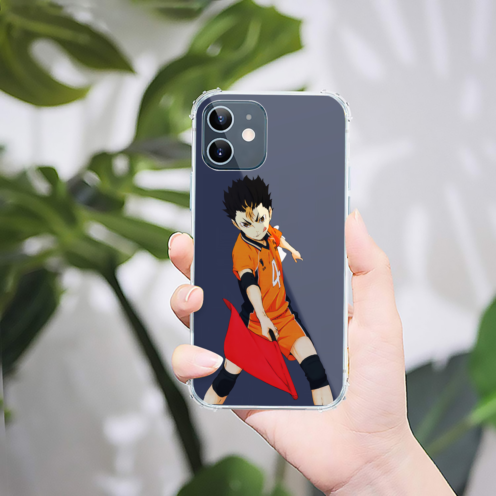 （画像用） ハイキュー!! Haikyu!! 【iPhone 12シリーズ対応】透明スマホケース（クリアソフトケース）